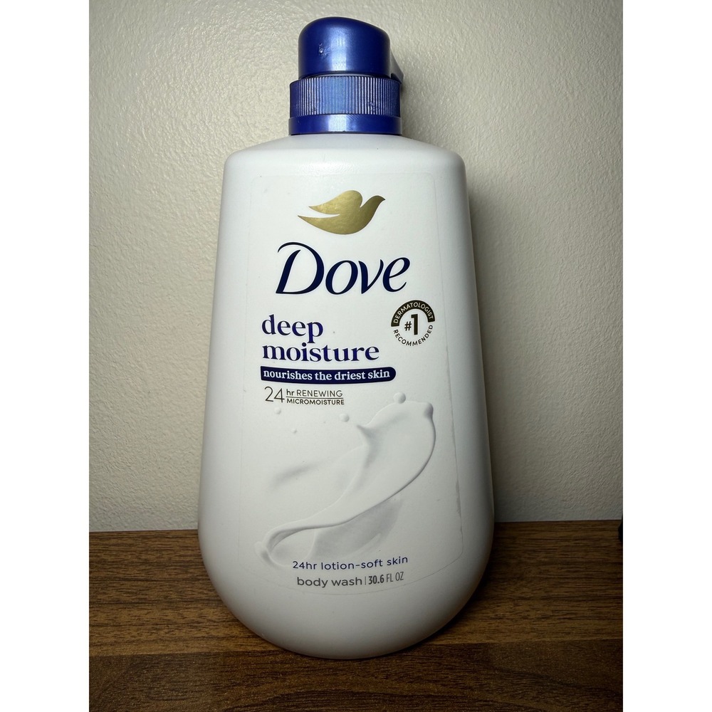 Dove Body Wash 30.6oz White Deep Moisture NEW